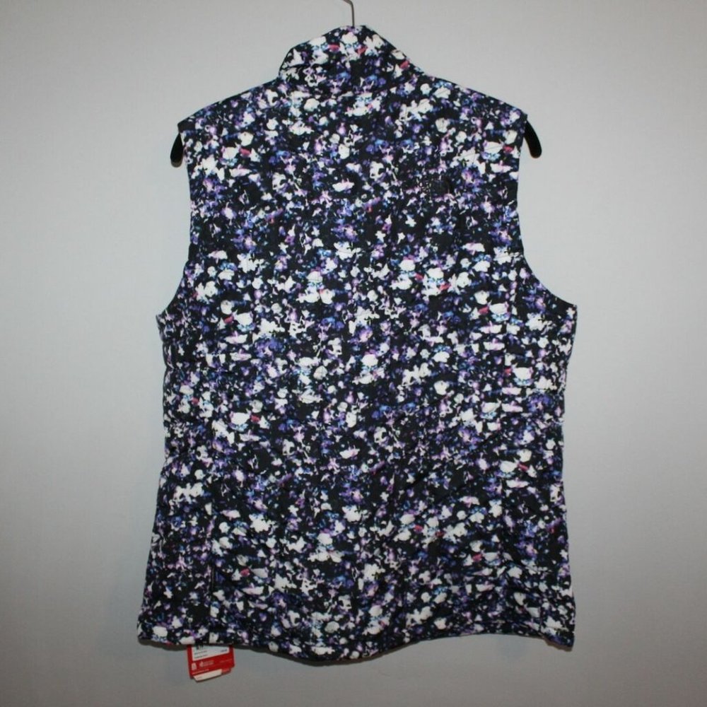 TNF Women's Thermoball Vest Puffer Floral Crystal - Picture 10 of 11